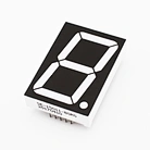 Yellow green kem-15011-bsg single digit led 1.5 inch 7 segment led display