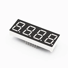 Super red anode 4 digit 7 segment led display fnd led 7 segment ...