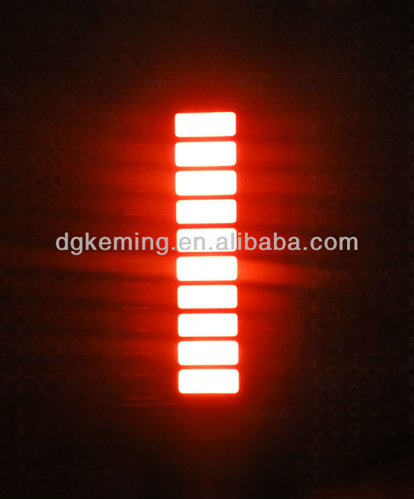 LED Bar Graph Display for Electronic Instruments