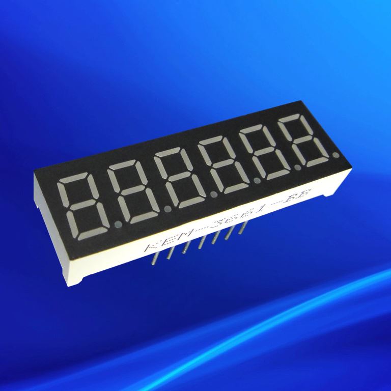 6 digit led display