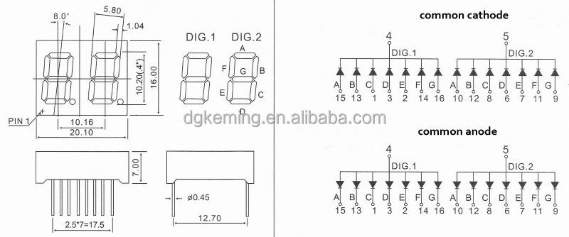2 digit led counter