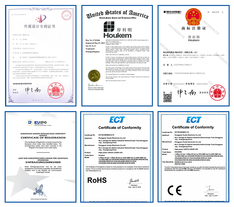 CE and RoHS certified 295nm UVB LED product