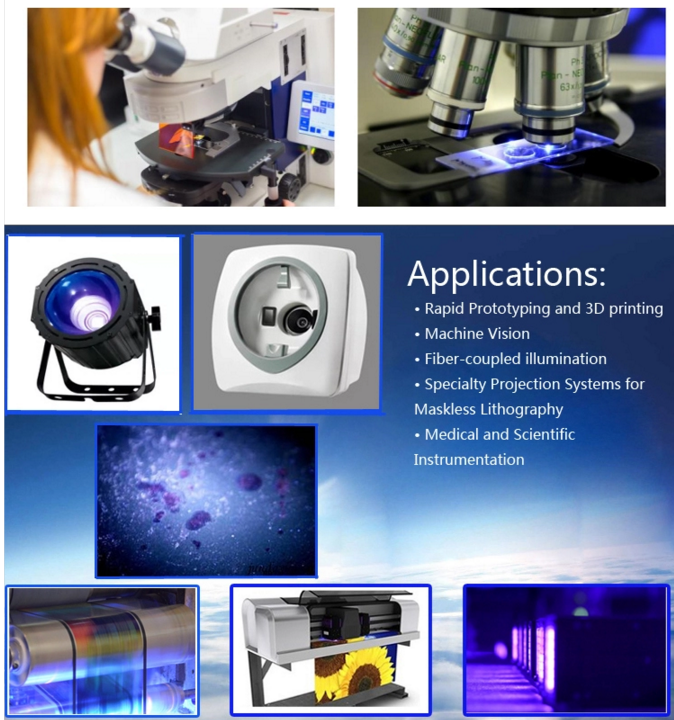 Houkem high power 365nm UV LED manufacturing process and factory production capabilities