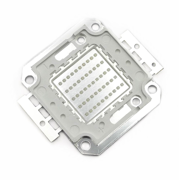 Compact 670nm LED chip design with durable package