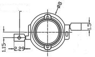 High CRI COB LED module structure with Epileds Bridgelux Epistar chip options