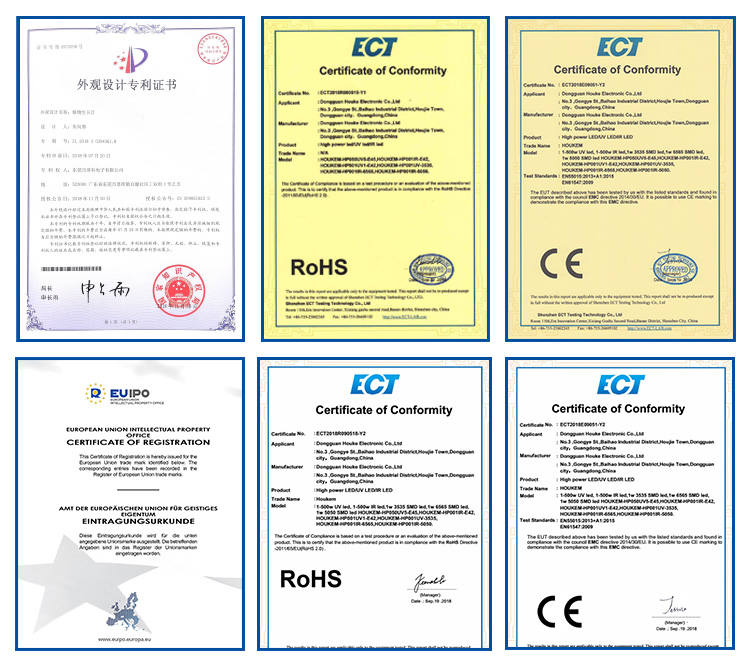 Professional packaging of 900nm infrared LED chips for global customers