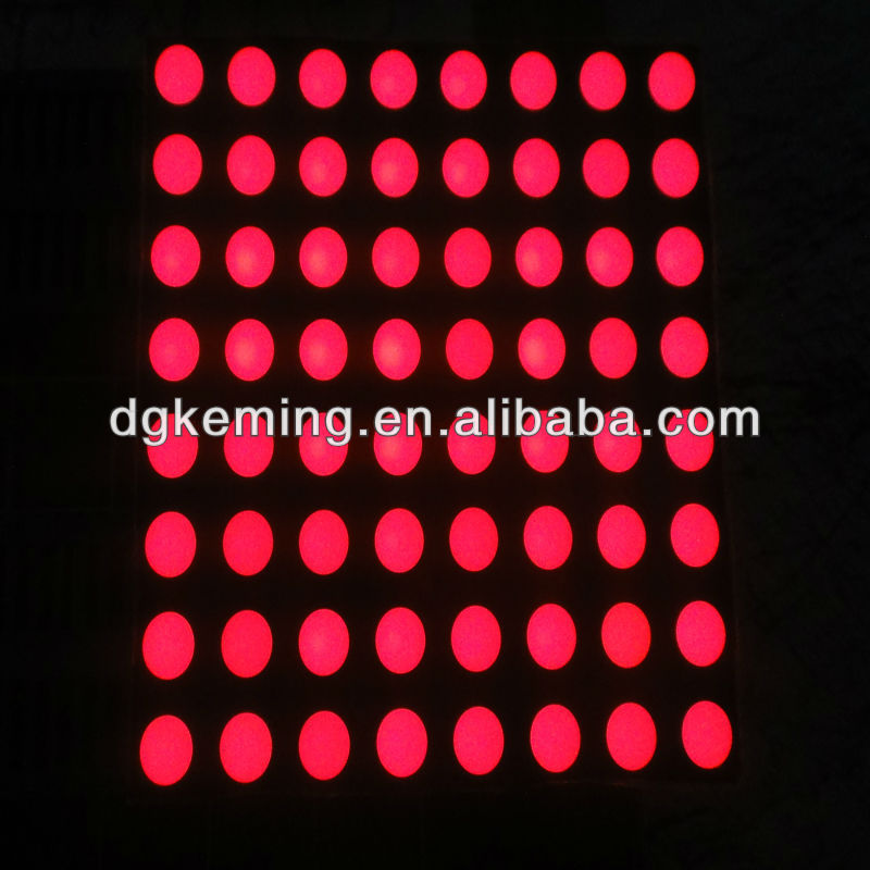 Super red 5mm LED matrix display for digital signage and message displays