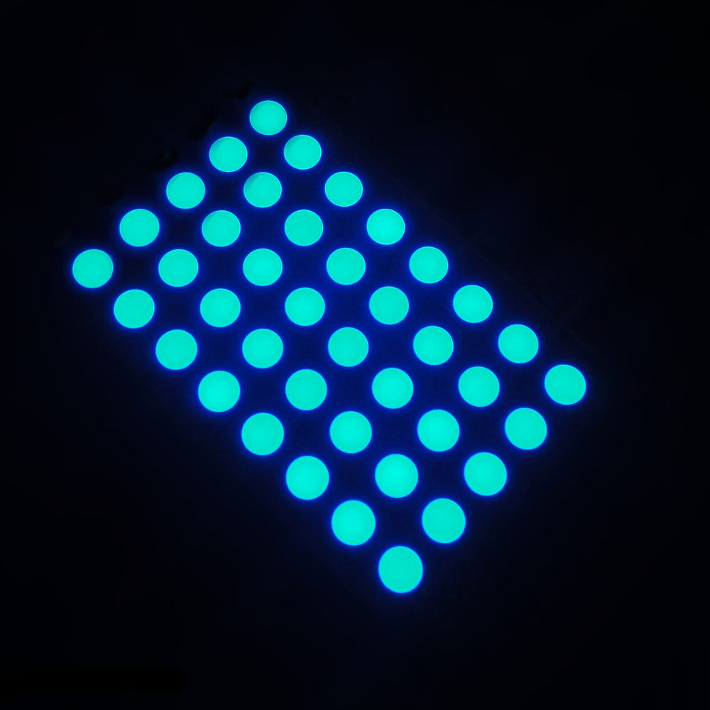 LED Dot Matrix Display cathode and anode connection diagram