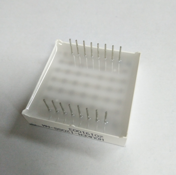 8x8 LED Matrix Display Dot Arrangement Structure