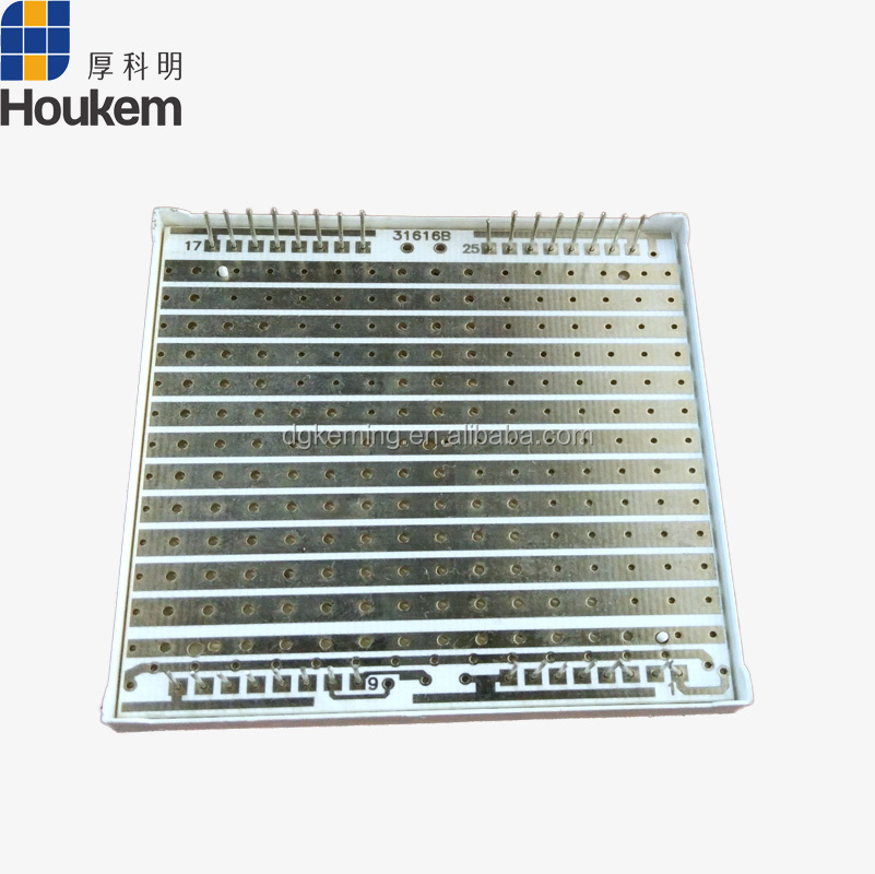 Front view of 16x16 RGB LED Matrix Display Module