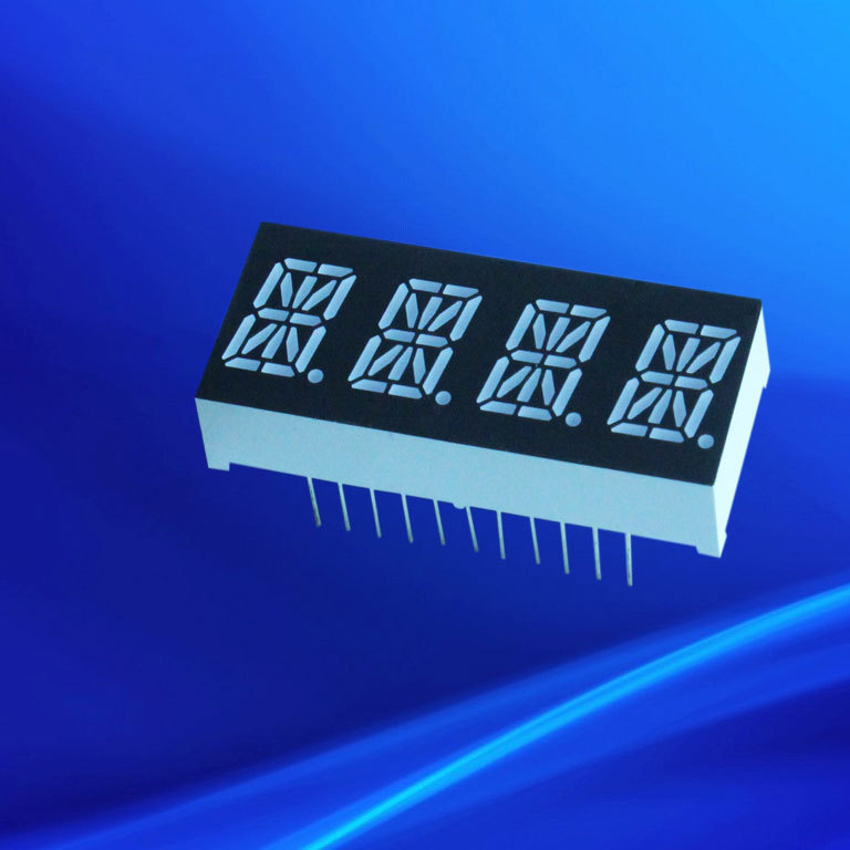 Houkem-394D-A/B 4 digit 16 segment LED display