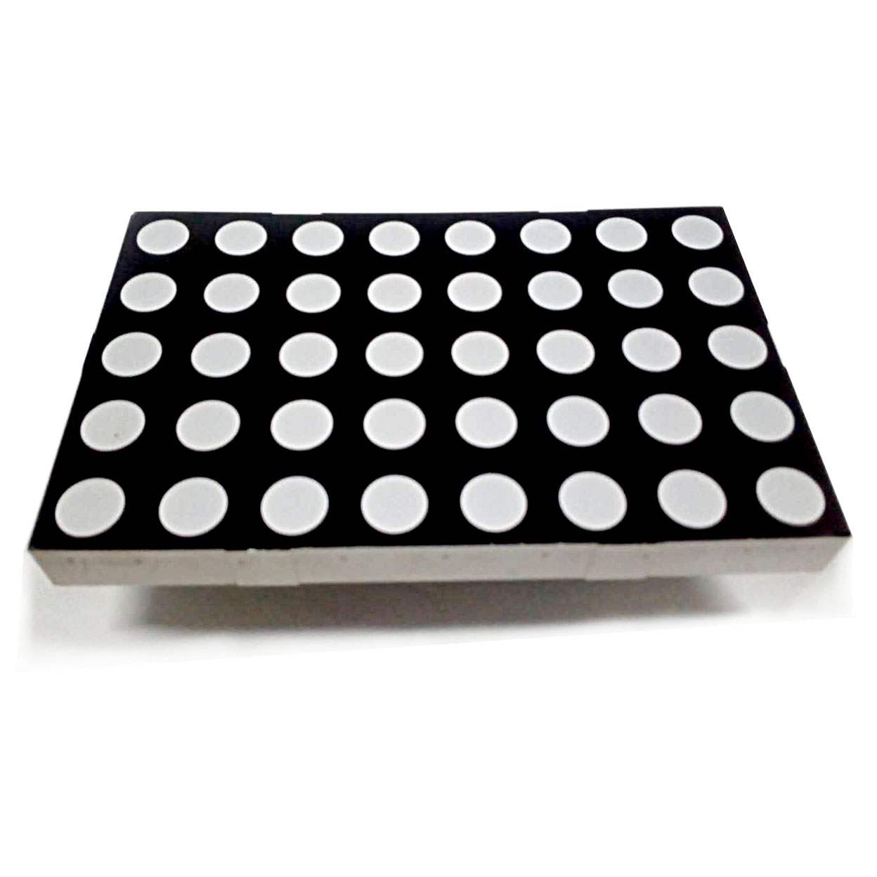 Red LED matrix display common anode and common cathode options