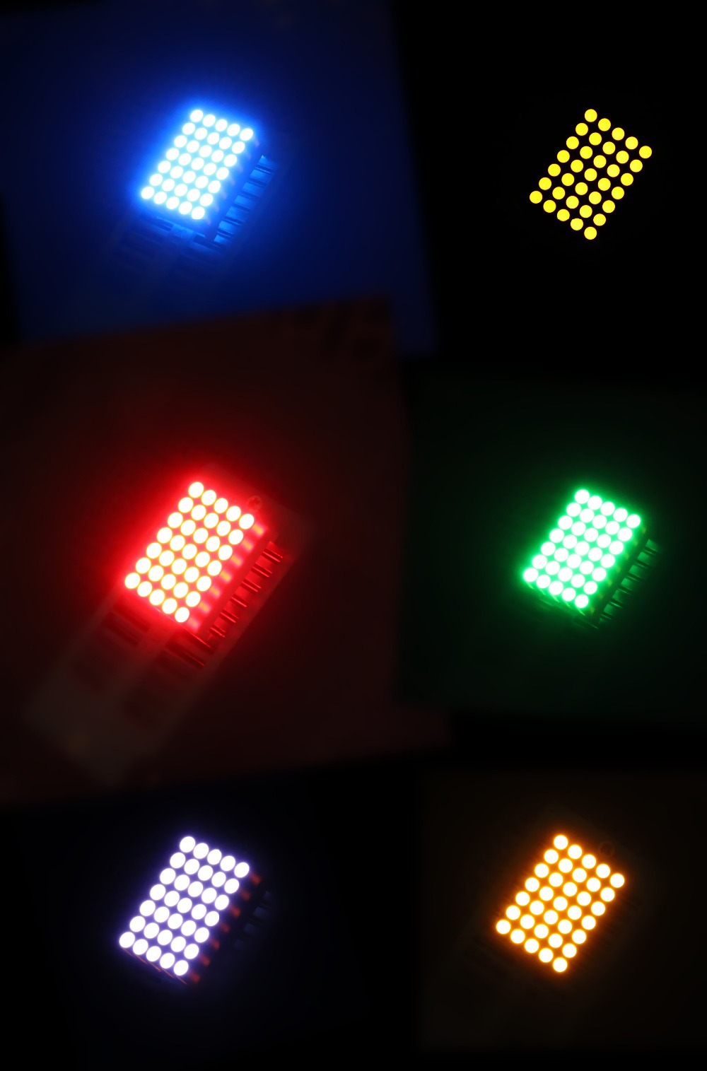 China supplier Ultra red led dot matrix led 5x7 dot matrix display