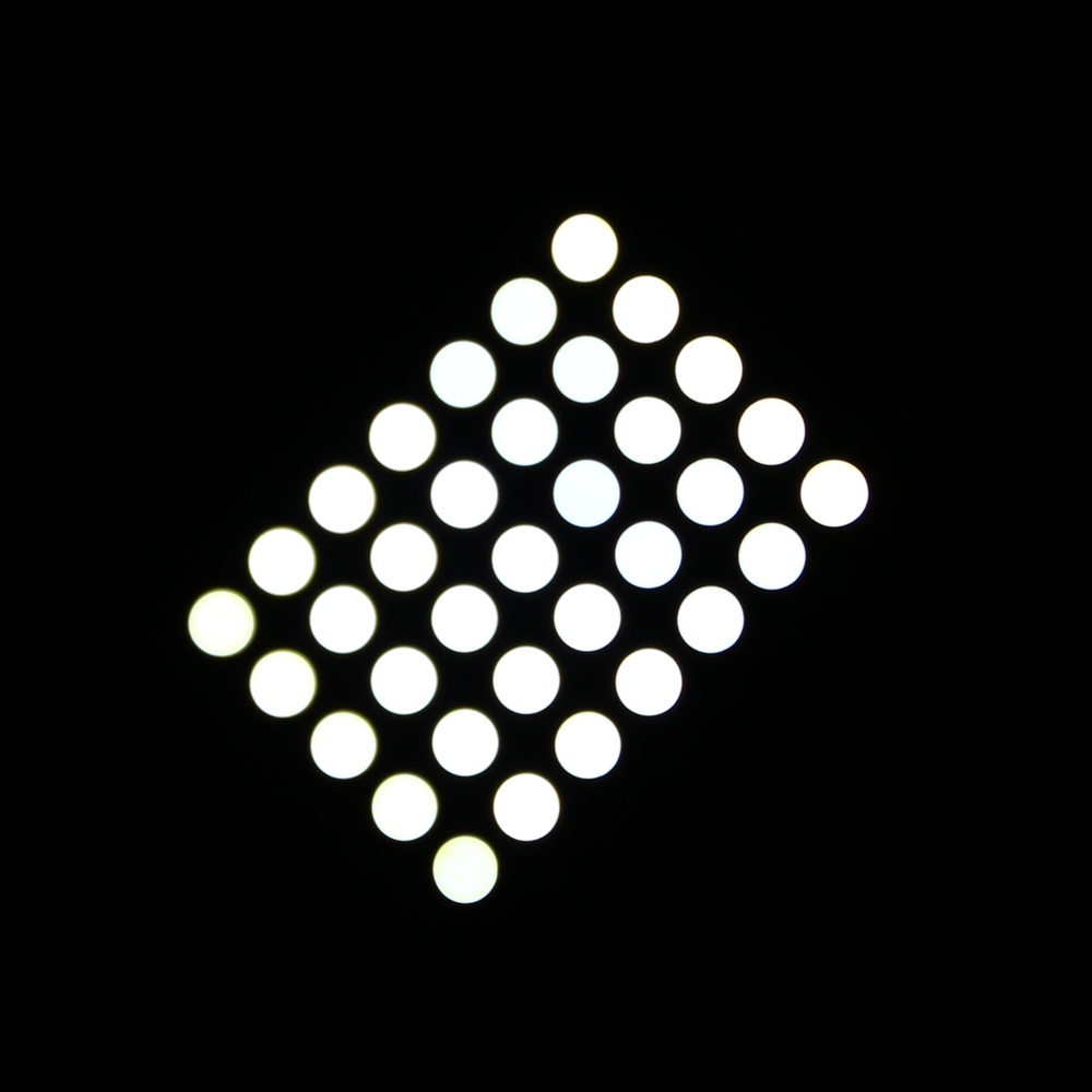 cc/ca 1.9mm 7x5 dot matrix led display, 3mm 5x7 white dot matrix