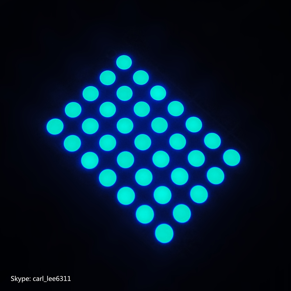 cc/ca 1.9mm 7x5 dot matrix led display, 3mm 5x7 white dot matrix