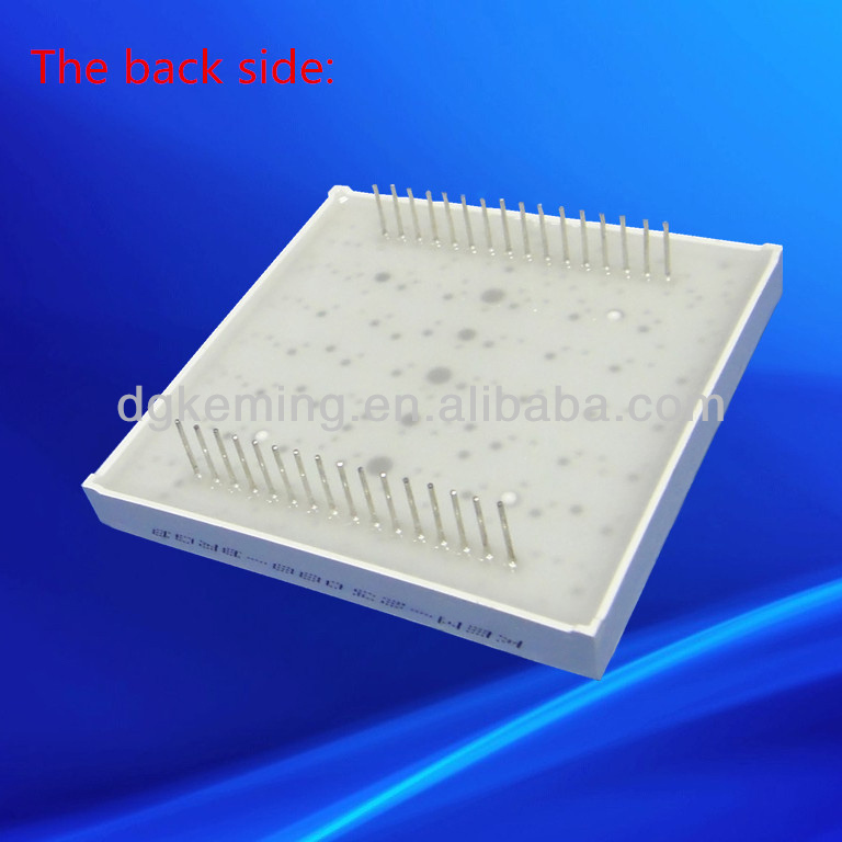 Full color 60.2x60.2mm 5mm 8x8 round dot matrix led display rgb