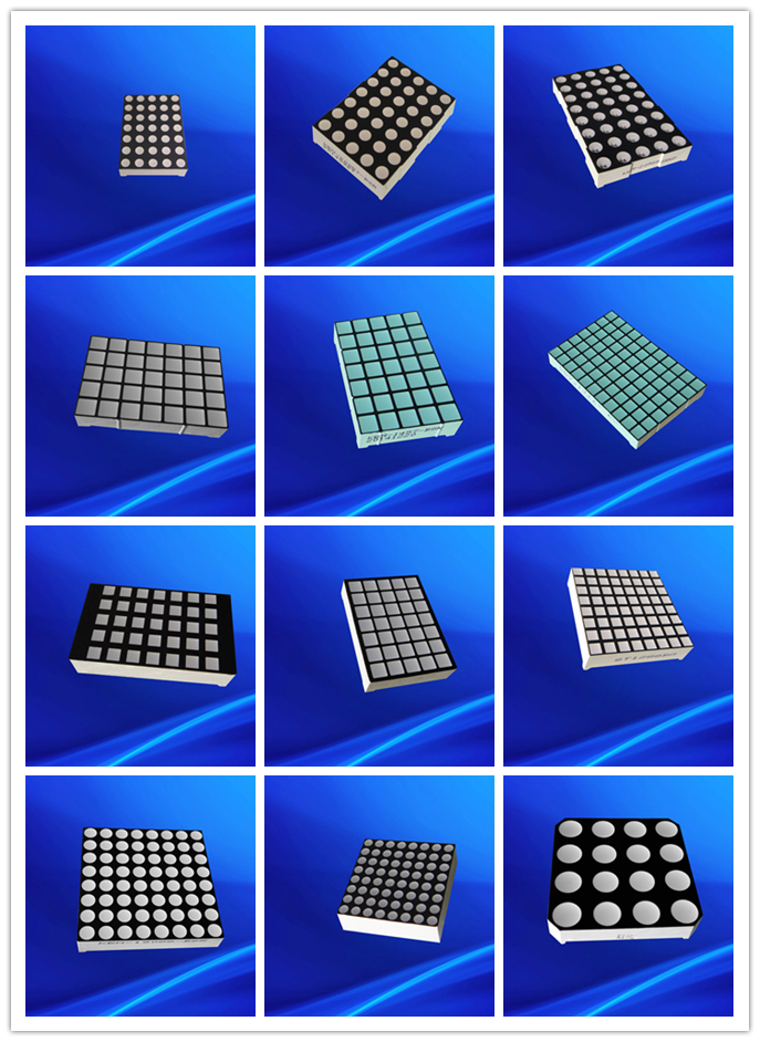 CC CA ,10pin 1 digit led white 0.56