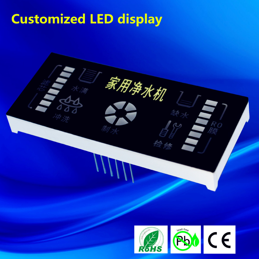 customized 7 segment display led customized display custom shape led screen