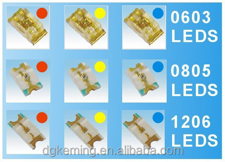 ultra bright white color 0805 smd diode smd led chip