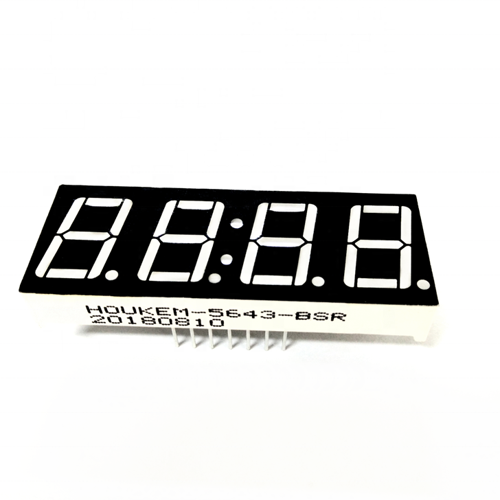 0.56'' 4 digit 7 segment led display