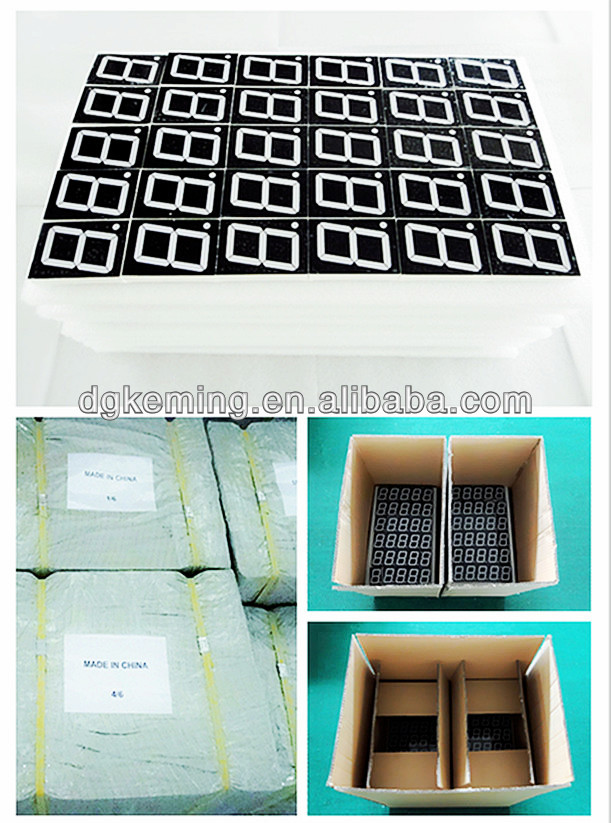 Common anode 0.36 inch 7 segment display ultra red 6 digit 7 segment led display