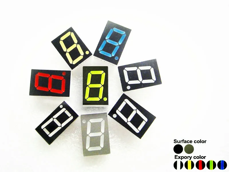Led Digit Mini 7 Segment LED Display 5 Digits, LED 7 Segment Display Manufacturer