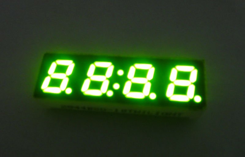 0.36 4 digit led display 3641bh four digit 7 segment led display 0.36''