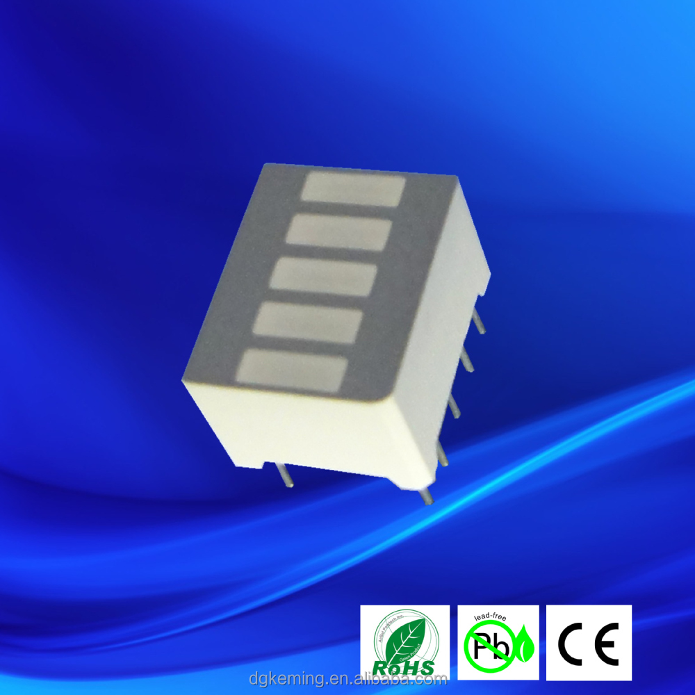 3 colors led bar graph 5 segment bar graph display China manufacturer
