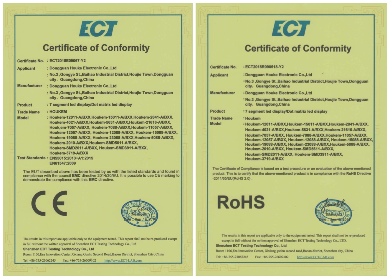 Houke-certifictes
