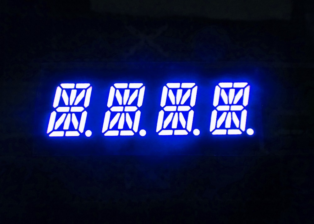kem-394d Alpha numeric 4 digit 16 segment display 0.39 inch alphanumeric led display