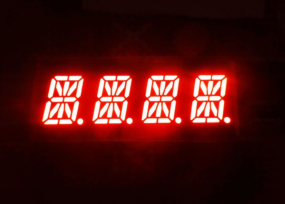 kem-394d Alpha numeric 4 digit 16 segment display 0.39 inch alphanumeric led display