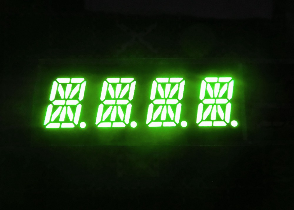 kem-394d Alpha numeric 4 digit 16 segment display 0.39 inch alphanumeric led display