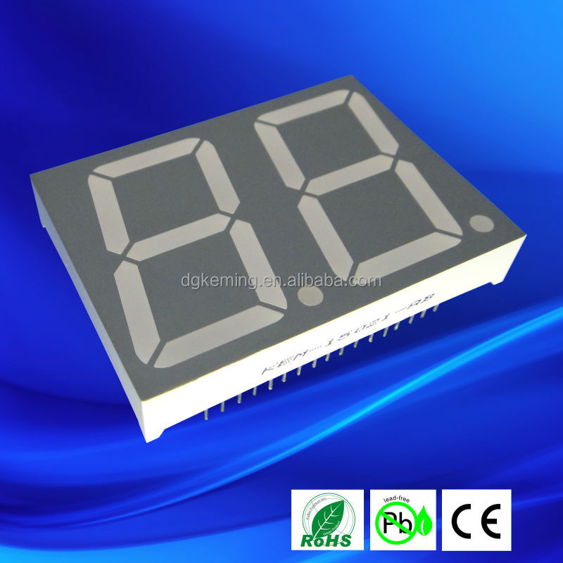 1.5 inch Large 2 digit led 7 segment display