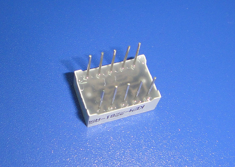 0.28 inch 2 digit 7 segment led display