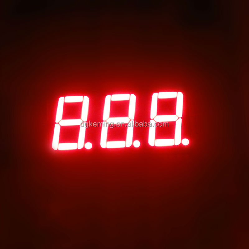 0.56 inch 3 digits led fnd display 7 segment fnd led display red