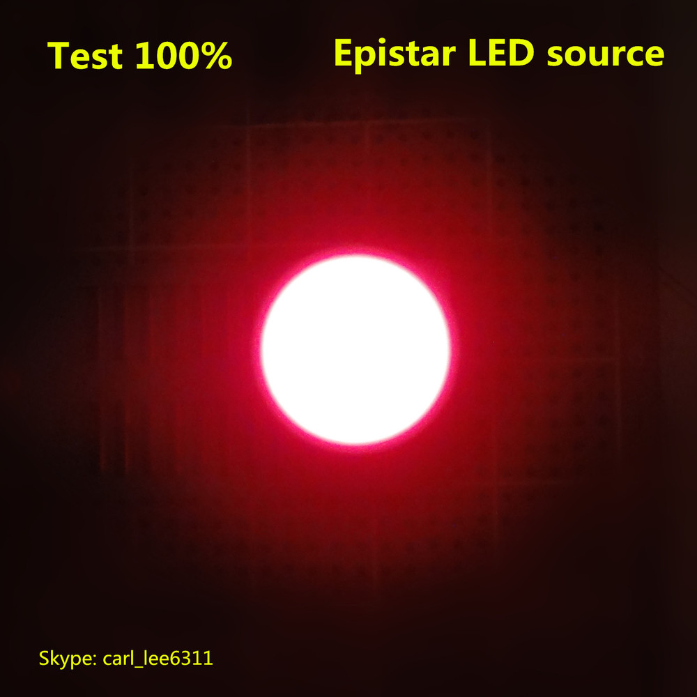 Round led bar 18mm red color single round LED light bar