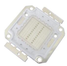 400nm UVA LED high power chip details showing LED components and manufacturing quality