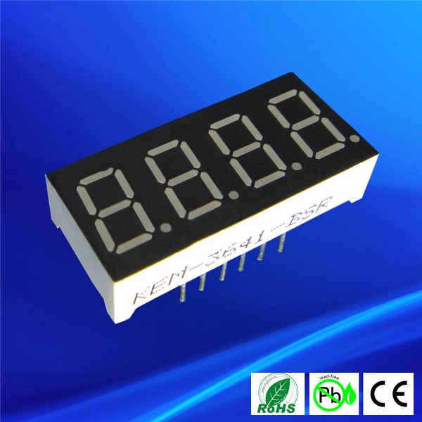 4 digit 7 segment led display 0.36''