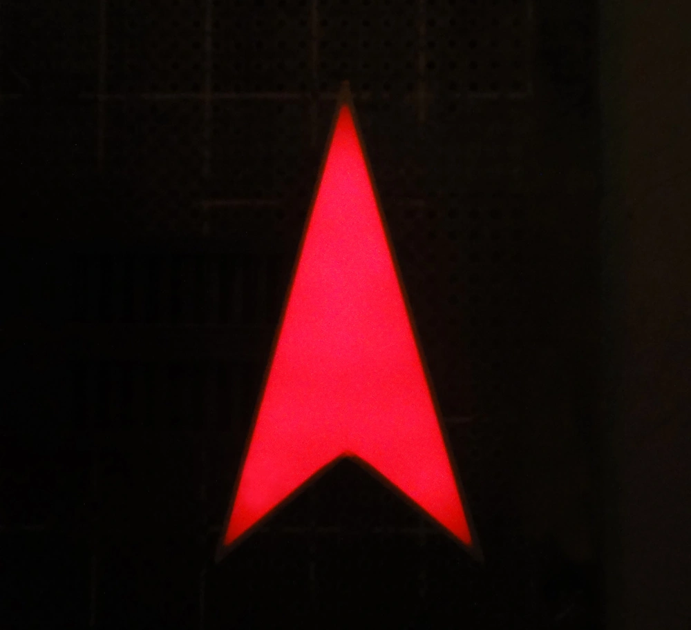 LED arrow traffic light indicator signal red single led arrow led display