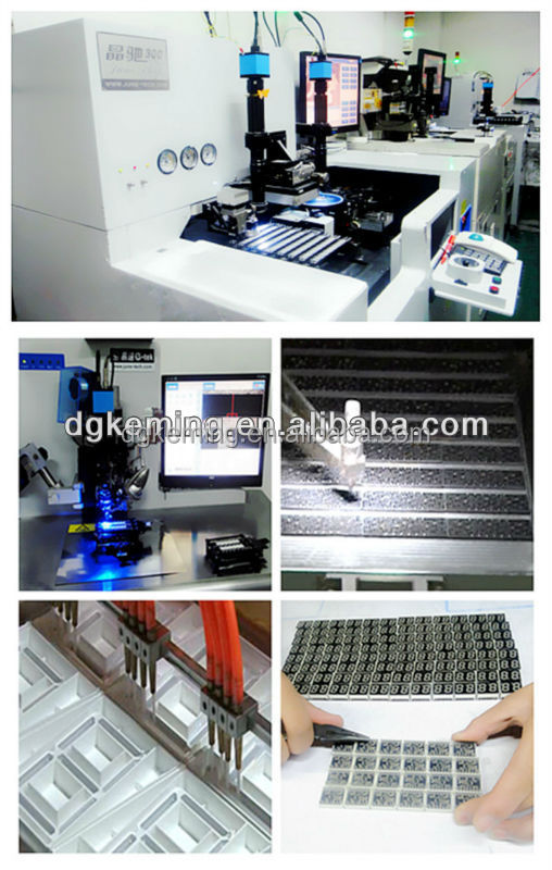 Mini 0.36 led 7segment led digital display 3 digit yellow