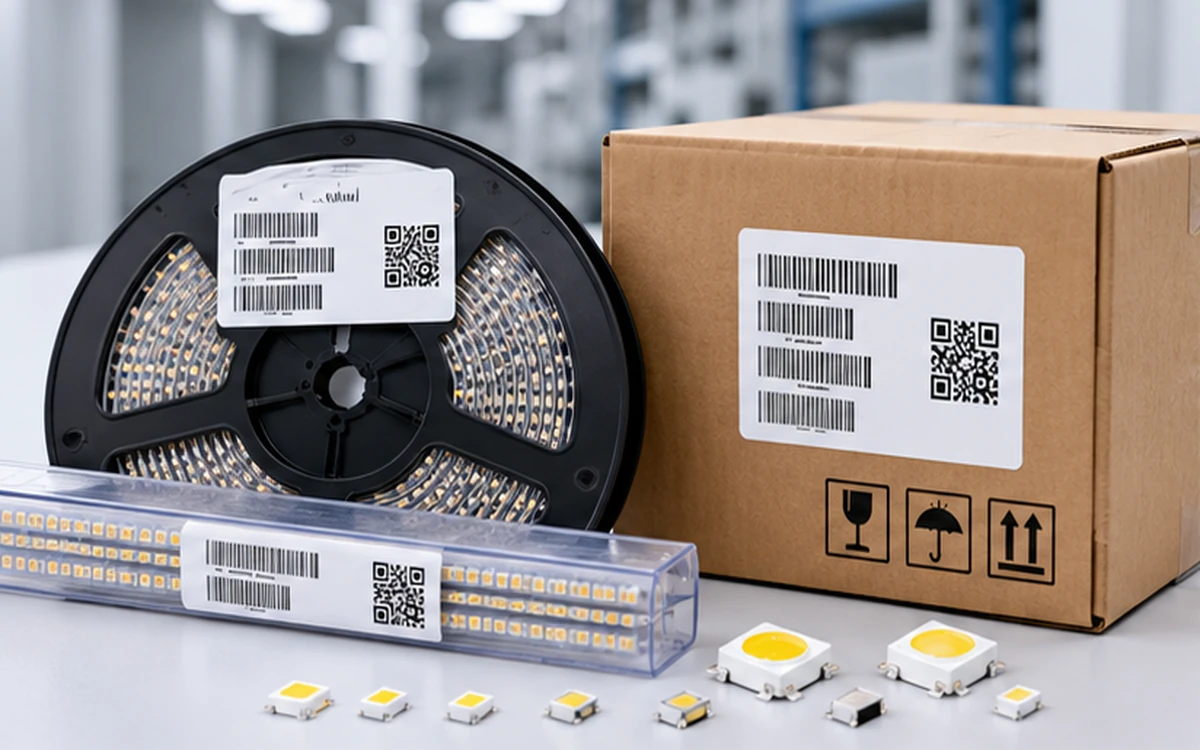 Table of label fields with the buyer question and reconciling record for each