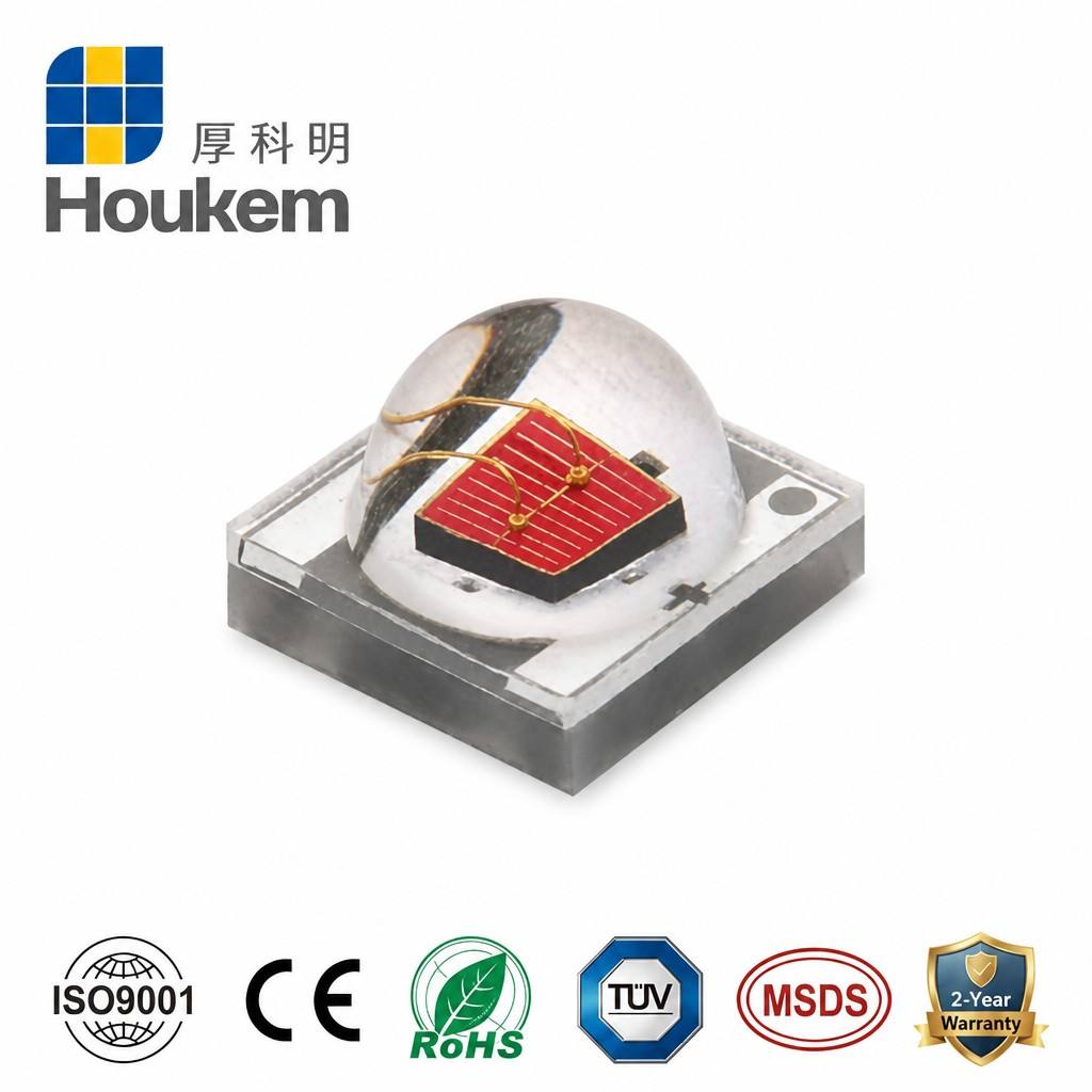 High power LED heat dissipation with PCB and aluminum heat sink