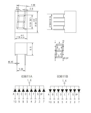 Protective Packaging For 7 Segment LED Display Products