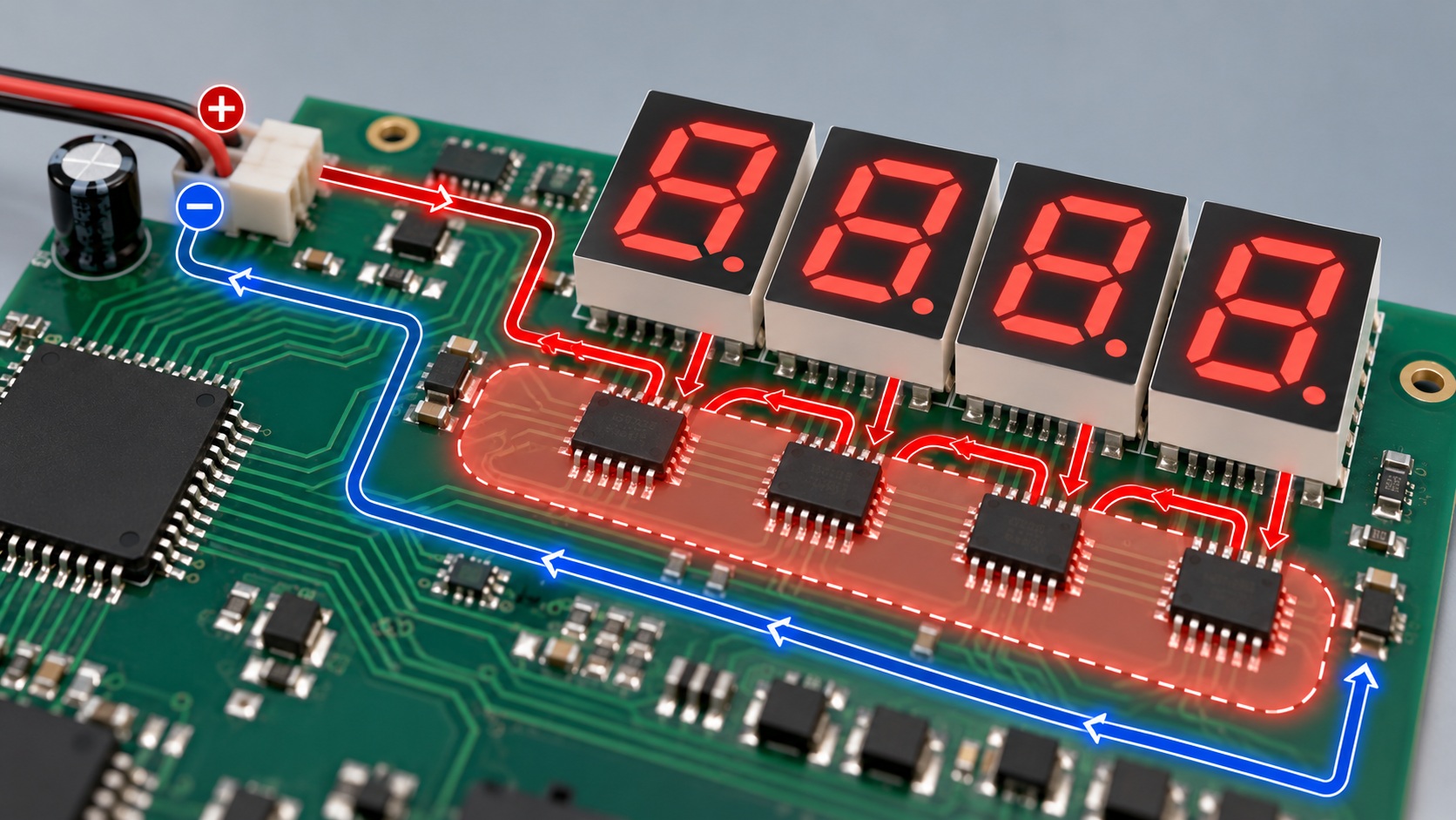 Engineer comparing a datasheet curve with a measured lumen reading