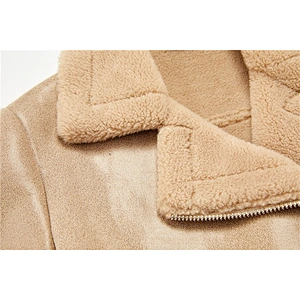 Winter Warm Women Short Winter Plaid Coat fashion jacket for lady  2018-415