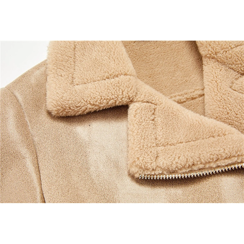 Winter Warm Women Short Winter Plaid Coat fashion jacket for lady  2018-415