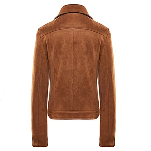 2019 Women Slim Spring  Black Coat Fashion Motorcycle Casual  Jacket For lady  LR-6510