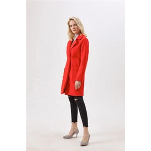 New women trench coat winter windproof Keep warm for women LR-FT0145