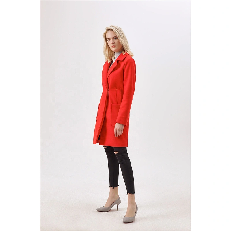 New women trench coat winter windproof Keep warm for women LR-FT0145