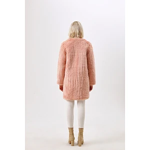 Women's O-Neck Faux Fur Coat Winter Clothing With Sex Design For Women LR-3688